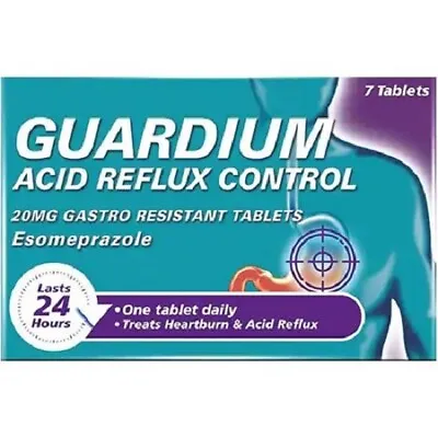 Guardium Acid Reflux Control 20mg 7 Tablets • £10.95