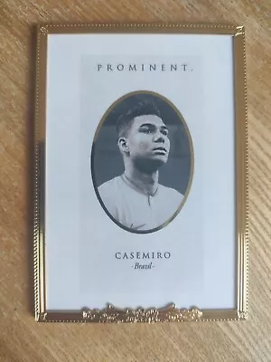 Casemiro Brazil Manchester United Futera Nostalgia Gold Frame Numbered /14 Card • £50
