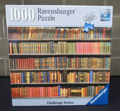 Ravensburger 1000 Piece Puzzle Challenge Series Book Shelf 2016 NEW • $19.99