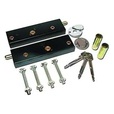 Garage Door Bolt Locks For Extra Security - One Pair Operated On Same Key • £28.99