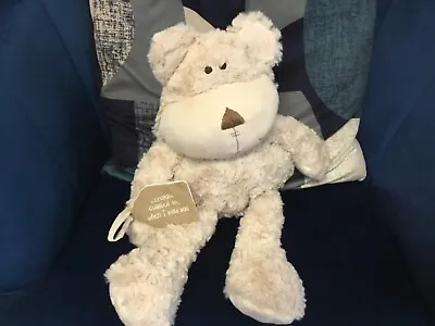 Mamas & Papas Once Upon A Time Crumble Bear Soft Plush Toy Comforter Hug Toy 16  • £14.99