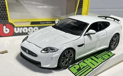 Jaguar XKR-S White 1:24 Scale Model Toy Car Kids Dads Collectors Birthday Gift • £23.99