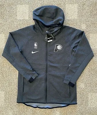 Nike Therma Flex Showtime Hoodie Gray Size Large NBA Indiana Pacers AT8466-032 • $89.99