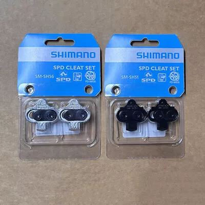 Shimano SPD SH51 SH56 Pedals Cleat Set Mountainbike Bicycle Cycling Cleat MTB • $7