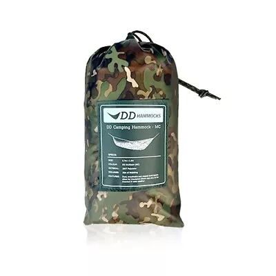 DD Camping Hammock - MC: Lightweight Double Layer Camo For Bushcraft And Hiking • £34.95