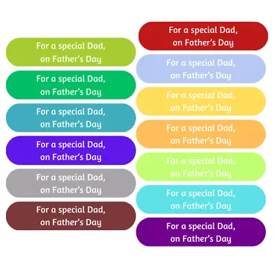13 For Dad On Fathers Day Card Making Sentiments Banners Craft Toppers Supplies • £3.79