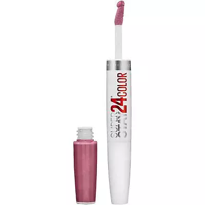 Maybelline Super Stay 24 2-Step Liquid Lipstick Makeup Long Lasting Highly • $9.88