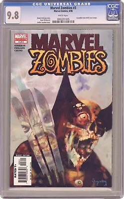 Marvel Zombies #3A 1st Printing CGC 9.8 2006 0802201005 • $145