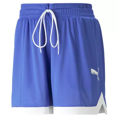 Puma Pl Sweat Shorts Mens Blue Casual Athletic Bottoms 53994103 • $17.99