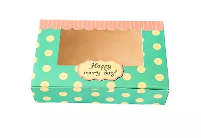 Bakery Box.Cupcake Box.CakeCookies MacaronGift Box  ( Pack Of 10) • $12.99