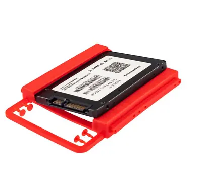 $6.58 • Buy 2.5 Inch To 3.5 Inch SSD HDD Case Plastic Mounting Bracket Rack Hard Drive NC