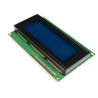 LCD 20x4 Display Blue 2004 With Optional Header Arduino Rasp Pi UK Seller • £5.25