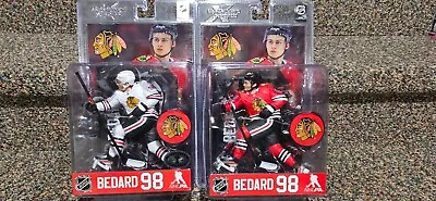 McFarlane-CONNER BEDARD CHICAGO BLACKHAWKS CHASE & REGULAR FIGURES • $169.99