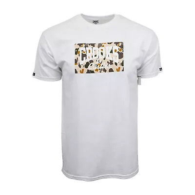 Crooks & Castle Croos Block Tee White • $16.50