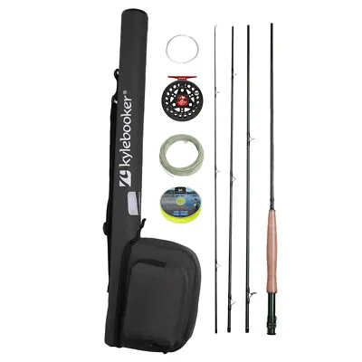 Fly Fishing Rod & Reel Combo Kit 3/4/5/6/7/8 Weight Fly Line Backing Kit • $129.99