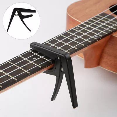 $10.73 • Buy Ukulele Tuner Capo Clamp Quick Clip Plastic Guitar Musical Instrument Accessory 