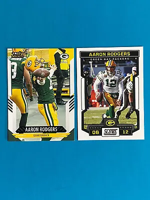 Aaron Rodgers Football Card Lot- 2021 + 2023 Score Packers • $0.99