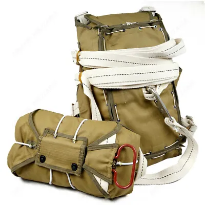 WW2 US Army Replica T-5 Airborne Parachute Bag Paratroopers Backpack Strape Prop • $352.80