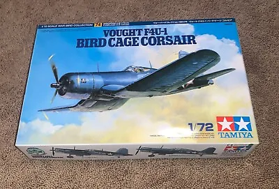 Vought F4U-1 Bird Cage Corsair 1:72 Tamiya 60774 1500 Complete NEW • $35.20