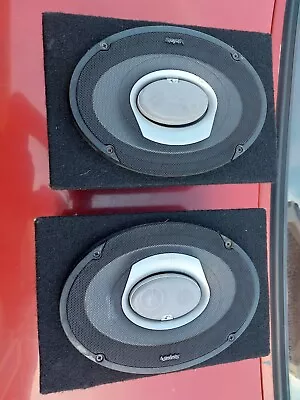 £49.99 • Buy Infinity Reference 9633 100W RMS 6x9 Speakers  & Speaker Box Enclosures. Camper