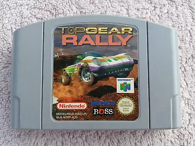 Top Gear Rally (Nintendo 64 1997) N64 Pal Australia Very Good Condition  • $18.95