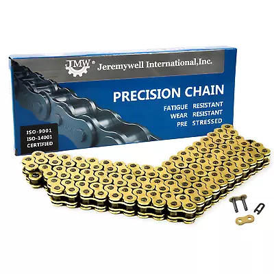 530 GOLD Motorcycle O-Ring Chain 120 Links With 1 Connecting Link • $48.99