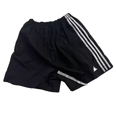 Adidas Vintage Black Athletic Activewear Soccer Shorts Men’s Size XLarge • $22.53