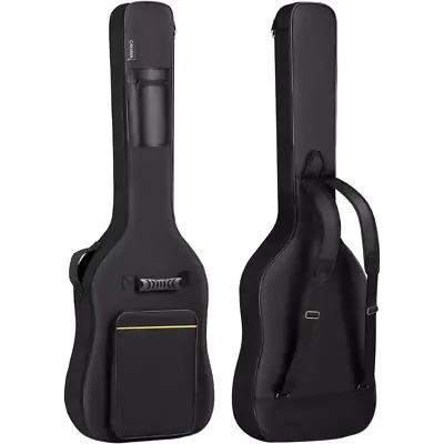 Bass Guitar Hard Case Fits Most Standard Electric Bass Guitars Hardshell Black • $53.90