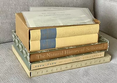 Limited Editions Club Lot: Birds Pendennis Natural History Selborne Eclogues • $18.68