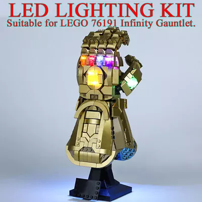 LED Lighting Kit For LEGO 76191 Infinity Gauntlet Light Decor NO MODEL • $29.69