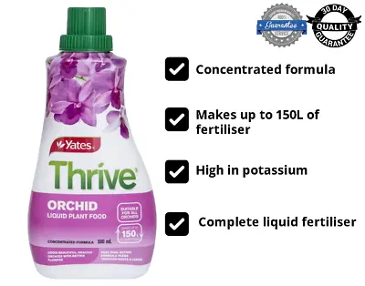$24.99 • Buy 500ml Thrive Orchid Liquid Plant Food Concentrate Yard Compete Liquid Fertiliser