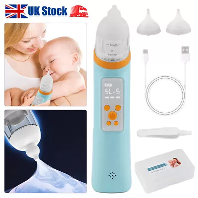 NEW Electric Baby Kids Nasal Aspirator Nose Automatic Booger Sucker Cleaner Nose • £23.99