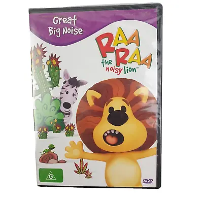 RAA RAA The Noisy Lion - Great Big Noise DVD 2011 Animation/Family Brand New • £6.27