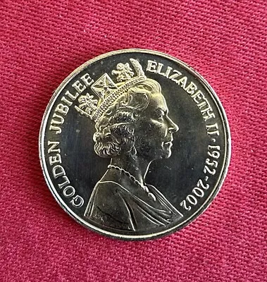 The Queens Golden Jubilee 2002 Medallion Coin 1952 2002. Boxed • £5