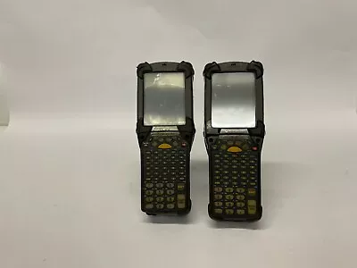 Lot Of 2x Symbol Motorola MC9090-GFOHBJGA2WR Barcode Scanner W/1x Battery • $64.99