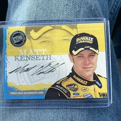 MATT KENSETH Hand Signed 2004 Press Pass Racing Autograph ON CARD AUTO • $5