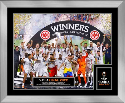 2022 Europa League Final Eintracht Frankfurt V Rangers Official UEFA Print Range • $49.74