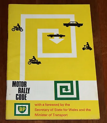 1965 Motor Rally Code: Guide To Competition And Trials Regulations BP • £3.99
