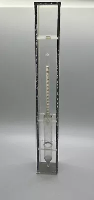 Gravity Hydrometer Beer Hydrometer Alcohol Meter Alcohol Sugar Clear Glass VTG • $45