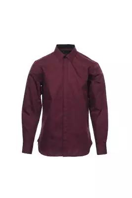 INC International Concepts Mens Burgundy Paisley Button Down Shirt • $40.88