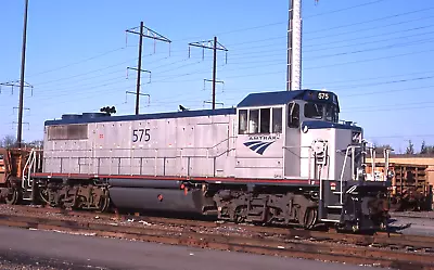 Original Slide: Amtrak GP15 575 - NE Corridor MofW Service • $3.50