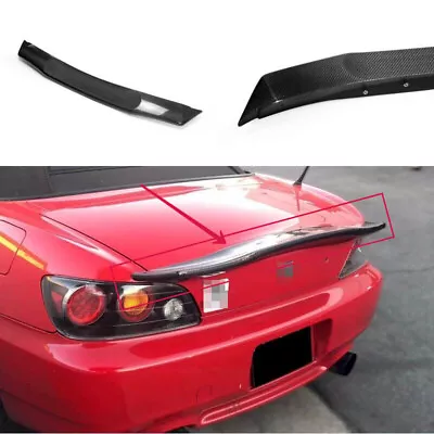 For Honda S2000 AP1 AP2 Carbon Fiber Rear Trunk Spoiler Boot Wing Lip Bodykits • $430.56