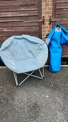 £80 • Buy 2 X Gelert Moon Chairs FUT218-STEEL