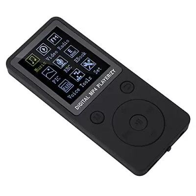 MP3 & MP4 Player Support 32GB TF Card Built In HD SpeakerPortable HiFi Black • $39.53