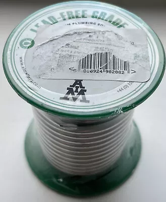 Lead Free Solder Grade 99C 3.25mm 250g X 1 AIM Premium Plumbing Wire Soldering • £12.99