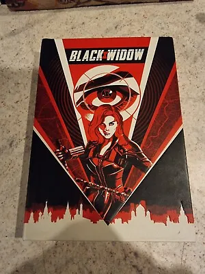 Black Widow Hardback Notebook. Marvel. New. With Movie Posters Inside. A5 • £5.99