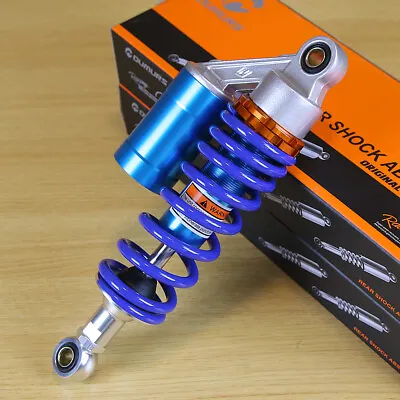 280mm 11  Motorcycle ATV Quad Rear Air Shock Absorbers Suspension Kit Universal • $47.39