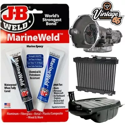 £14.95 • Buy Classic Car Marine Weld Epoxy Cracked Radiator Header Expansion Tank Repair 56g