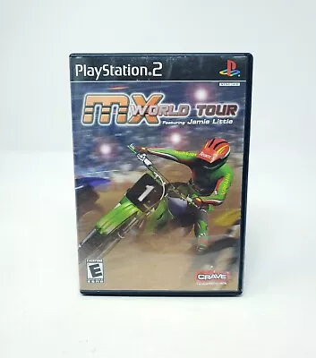 MX World Tour Featuring Jamie Little (Sony Playstation 2) PS2 Complete W/ Manual • $7.19