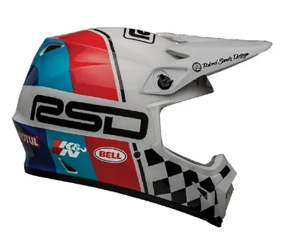 Bell Helmets Visor For MX-9 MIPS RSD The Rally Helmet - Gloss White/Black • $39.06